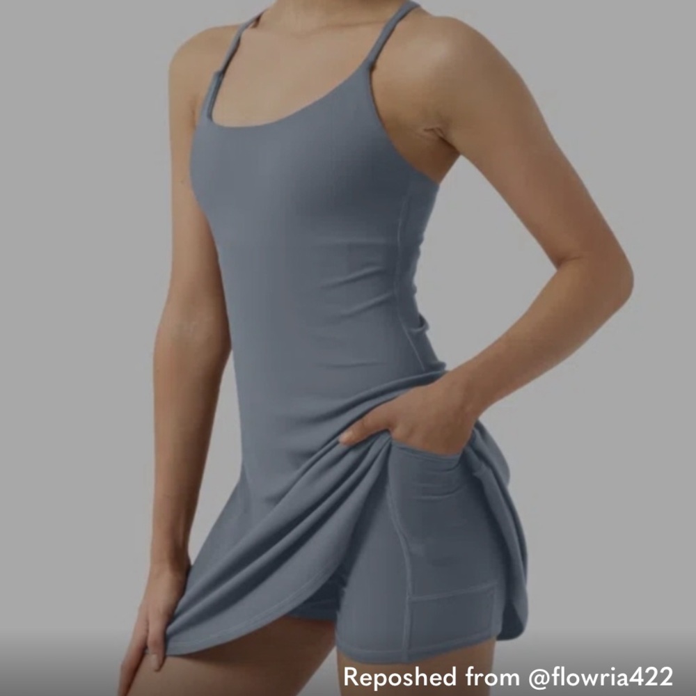 HALARA Blue Mini Dress